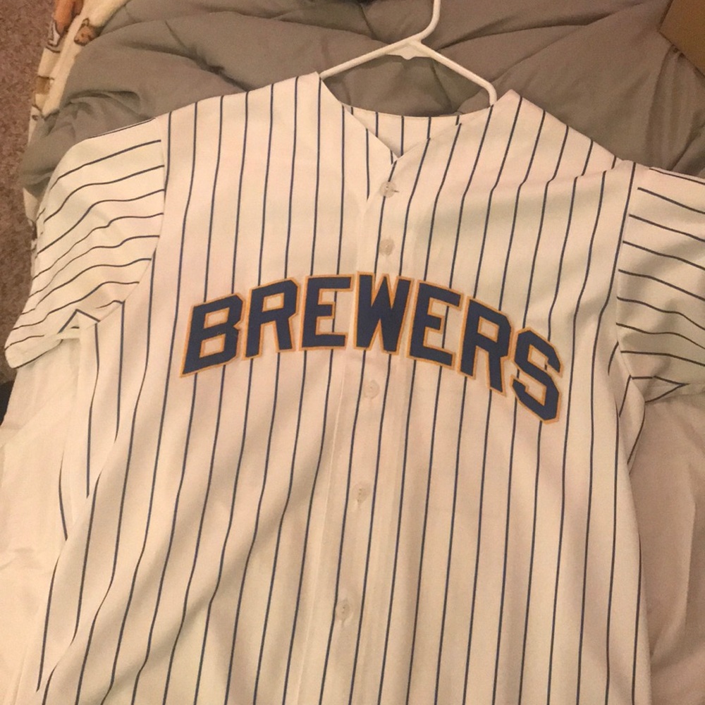Tony Gwynn Brewers Jersey